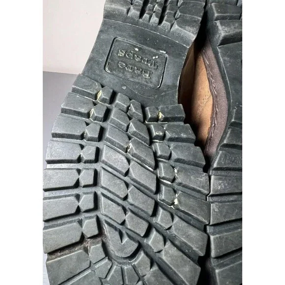 BareTraps Womens Size 6 Brown Suede Leather Ankle Hiking Boots Work Bear Paw - Picture 13 of 16